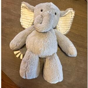 Lambs & Ivy Jungle Safari Gray Elephant Jett plush
